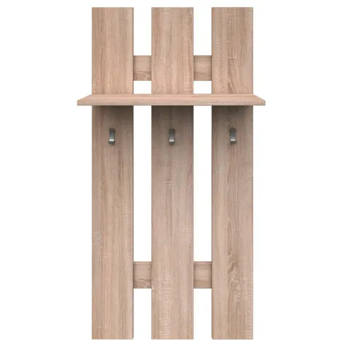 Zdjęcie produktu Wieszak ścienny do przedpokoju dąb sonoma - Riza 20X.