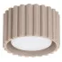 Minimalistyczny plafon sufitowy taupe - M146 - Malana