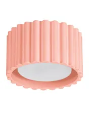 Loftowa brzoskwiniowa lampa sufitowa - M146 - Malana w sklepie Edinos.pl