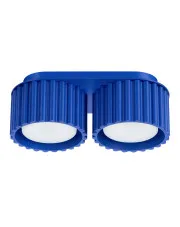 Industrialna podwójna lampa ultramaryna - M147- Malana w sklepie Edinos.pl