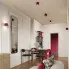 stylowy korytarz burgund M147 Malana