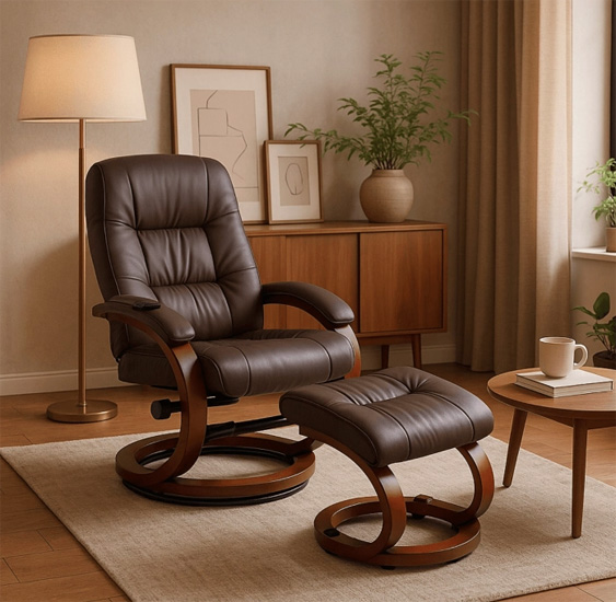 Aranżacja fotela Cushy