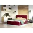 Zdjęcie nowoczesne czerwone łóżko kontynentalne Alvito | Edinos.pl