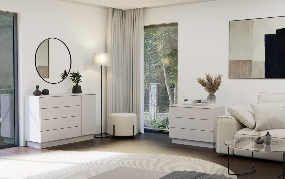 wizualizacja nowoczesnej komody