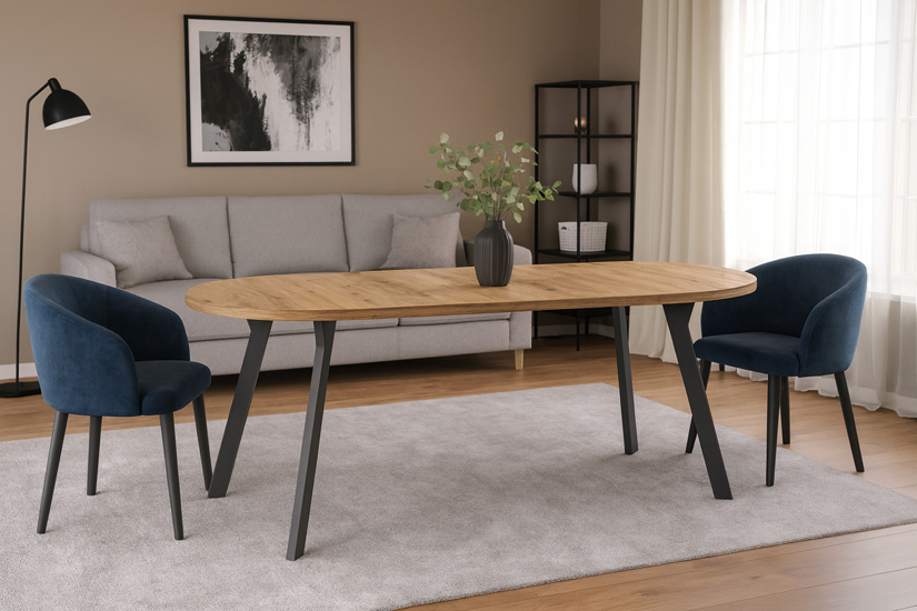 Drewniane krzesło do jadalni