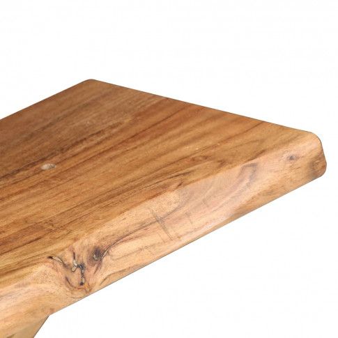 Szczegółowe zdjęcie nr 5 produktu Zestaw drewnianych półek ściennych - Clive 4X