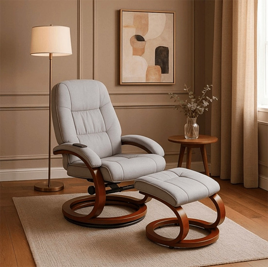 Aranżacja fotela Cushy