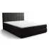 Antracytowe łóżko kontynentalne 3 rozmiary - Ardenis