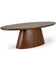 Nowoczesny owalny stół do jadalni - Foro w sklepie Edinos.pl