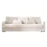 Kremowa tapicerowana sofa Vilmira
