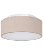Beżowa lampa sufitowa F005-Duvor w sklepie Edinos.pl