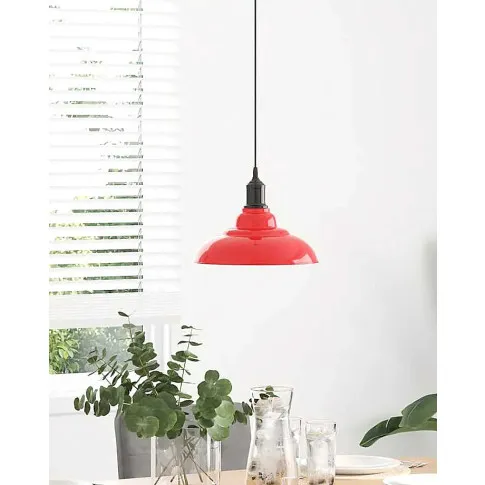 wizualizacja czerwonej lampy