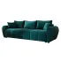Welurowa sofa rozkładana w kolorze morskim - Morvani