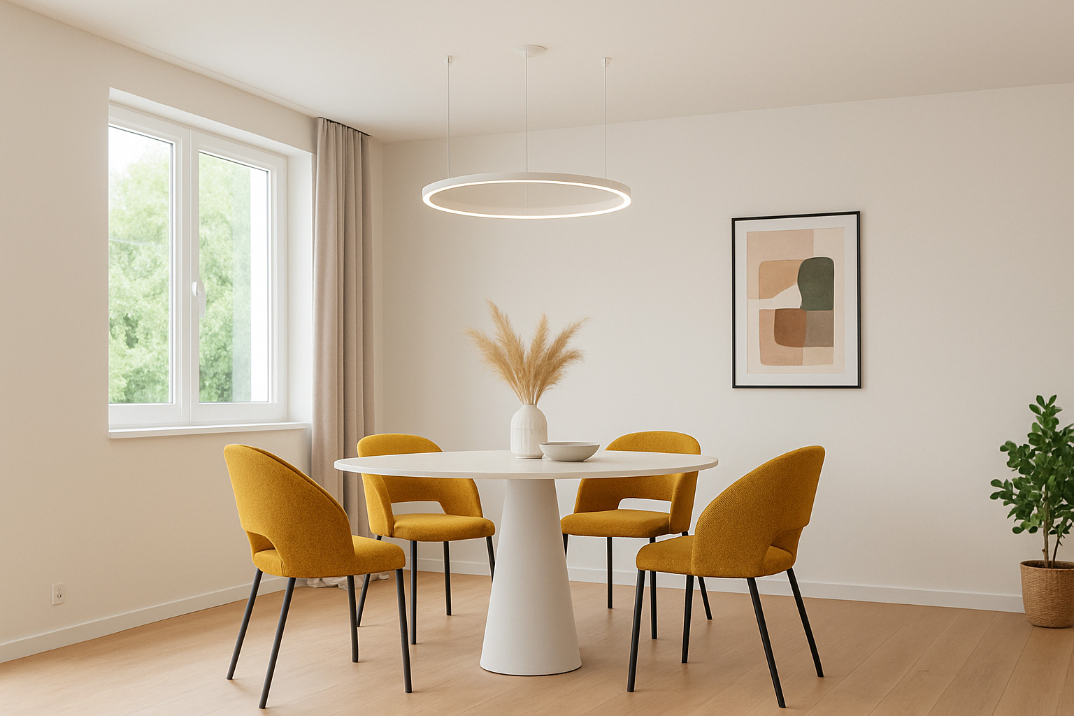 Aranżacja krzesła tapicerowane Dune