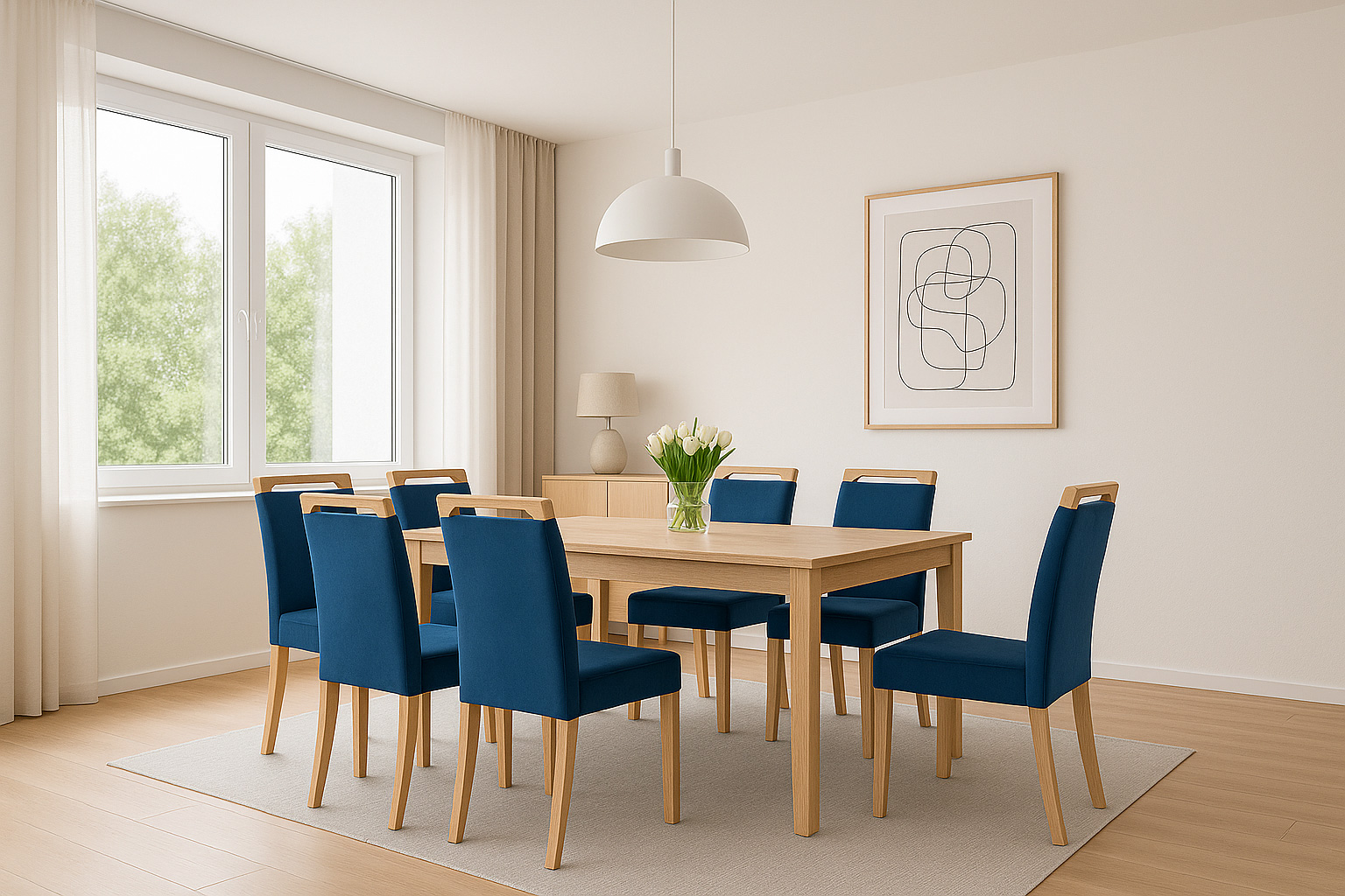 Aranżacja krzesła tapicerowane Dusk