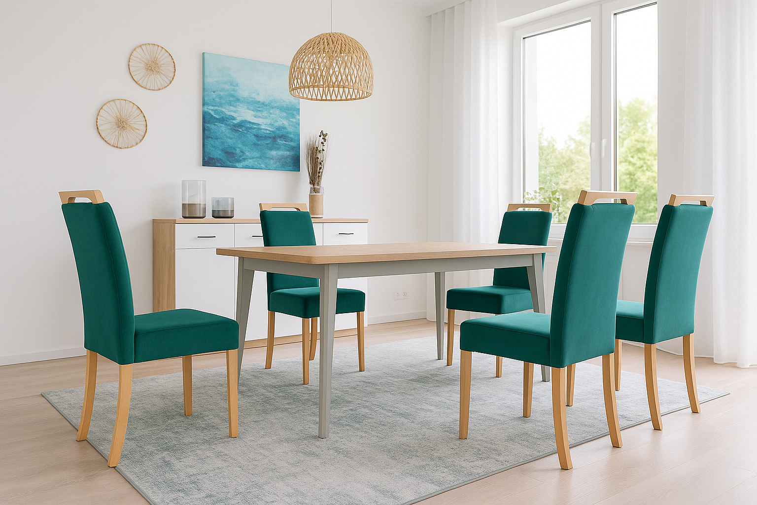 Aranżacja krzesła tapicerowane Dusk