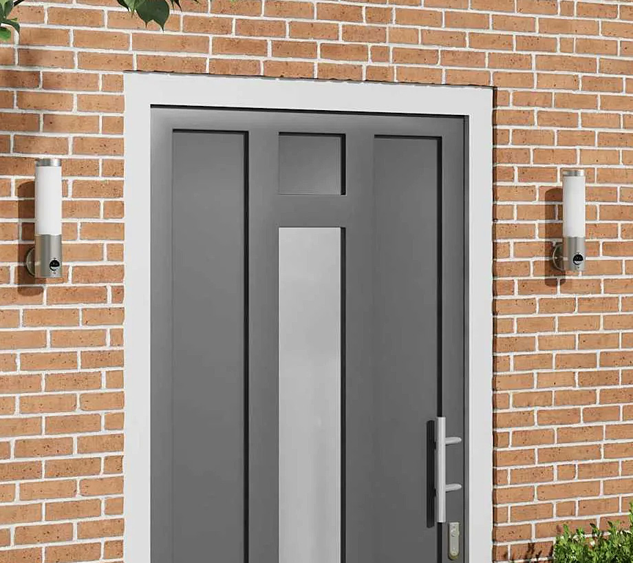 Wizualizacja kinkietów zewnetrzych F023-Olvano