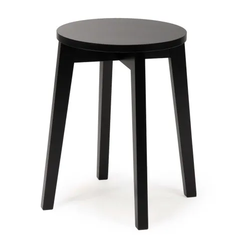 stylowy czrany taboret Kalio