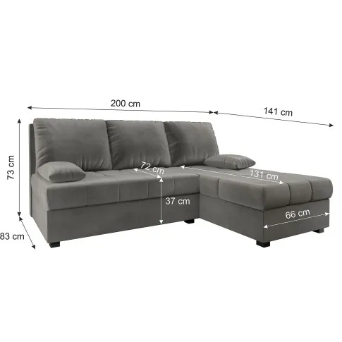 wymiary naroznika Montiero