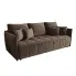 Brązowa sofa welurowa Meralio
