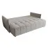Szara sofa z funkcją spania Meralio