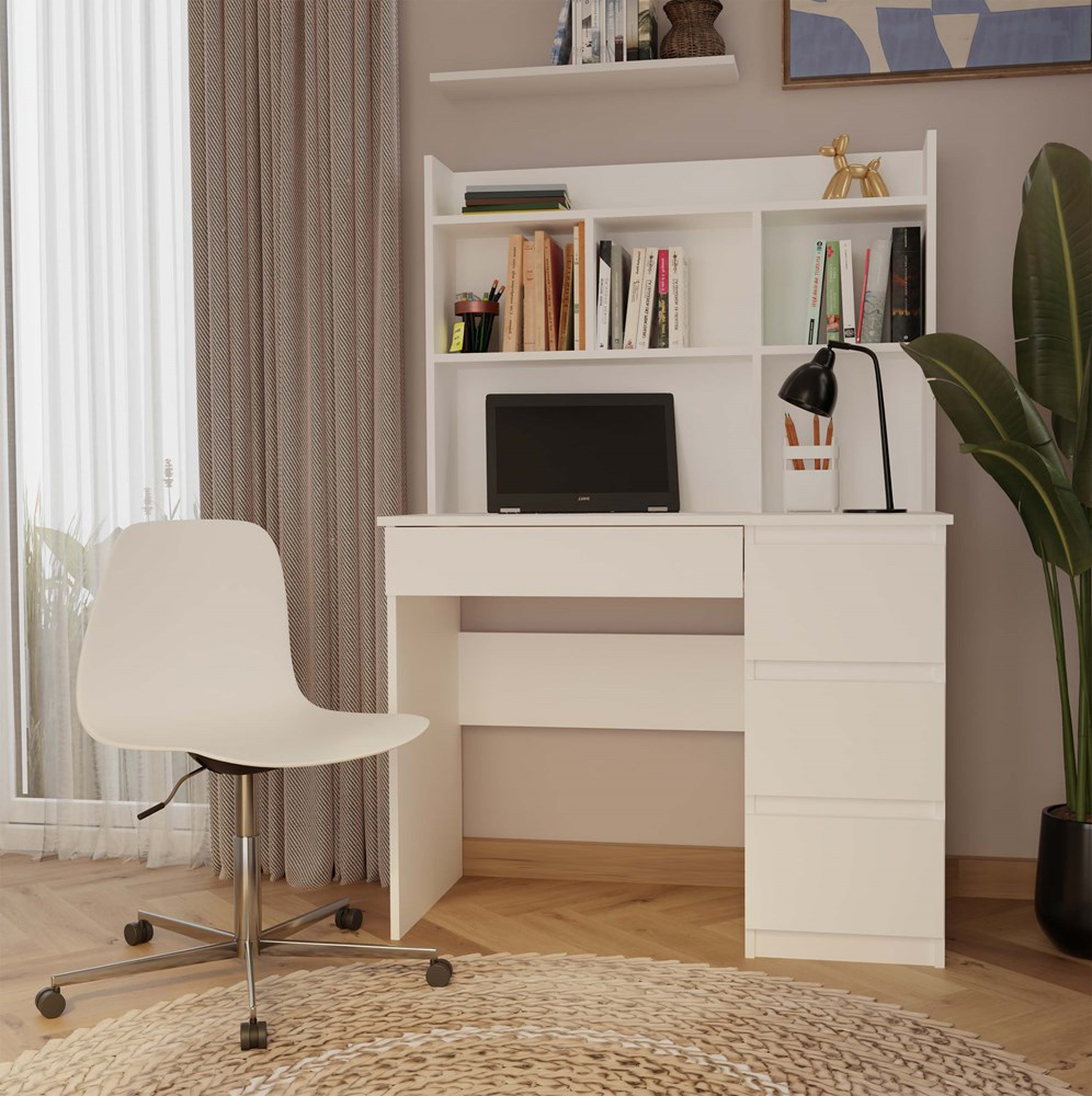 wizualizacja biurka prawostronnego