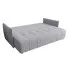 Jasnoszara sofa rozkładana Meralio 4X