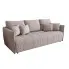 Jasnobeżowa tapicerowana sofa rozkładana  - Meralio 4X