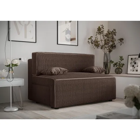 Wizualizacja z brazowa sofa Lunarox
