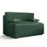 Ciemnozielona sofa tapicerowana Lunarox