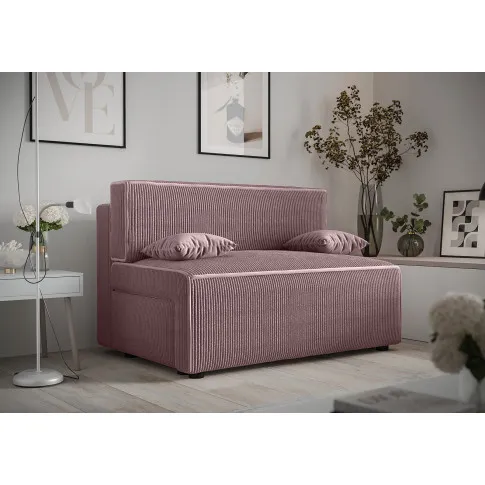 Różowa rozkładana sofa Lunarox