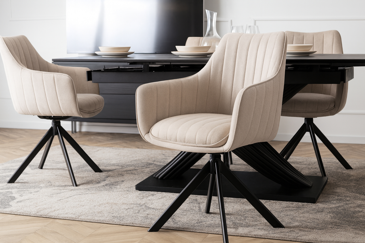 wizualizacja krzesła do jadalni