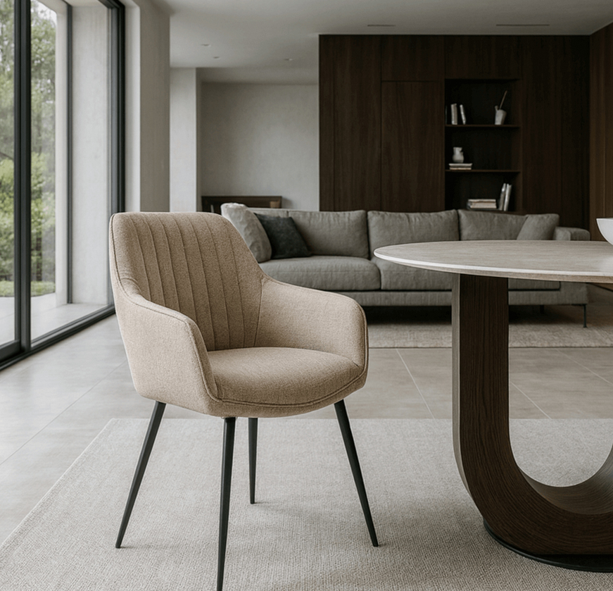 wizualizacja krzesła do jadalni