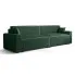 Ciemnozielona sofa z funkcją spania - Almoria