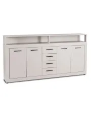 Kaszmirowa komoda z 4 szufladami 190cm - Dofo w sklepie Edinos.pl