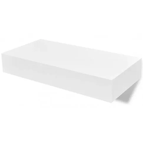 Fotografia Zestaw półek ściennych z szufladami Pilon - biały z kategorii Szafki