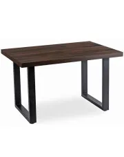 Orzechowy stół rozkładany - Orono w sklepie Edinos.pl