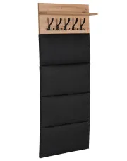 Wieszak ścienny do przedpokoju tapicerowany 60 cm - Novox 4X w sklepie Edinos.pl