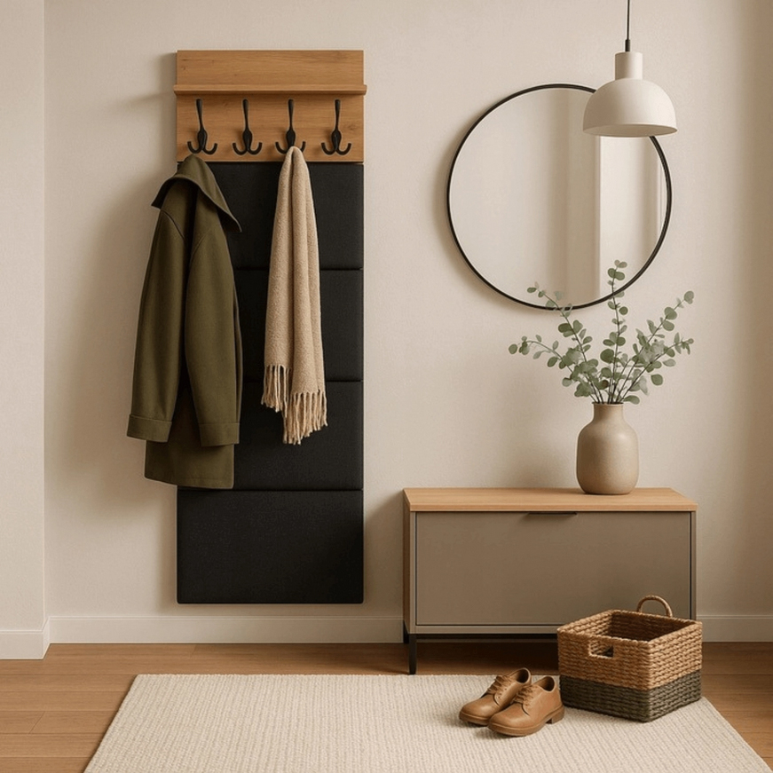 wizualizacja wieszaka do przedpokoju