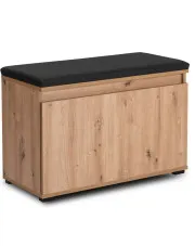 Stylowa szafka na buty z siedziskiem 80 cm - Novox 5X w sklepie Edinos.pl