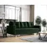 Zielona tapicerowana sofa Alvesso 4x