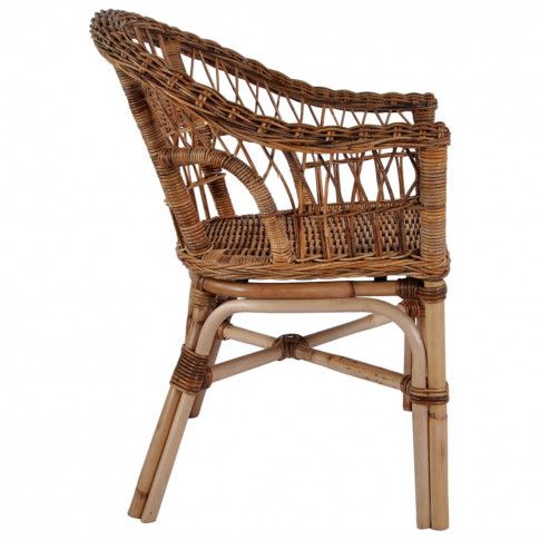 widok boczny krzesła ogrodowego avery