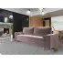Wizualizacja wnętrza z różową sofa Eralis
