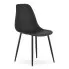 czarne krzesło Renox 3X