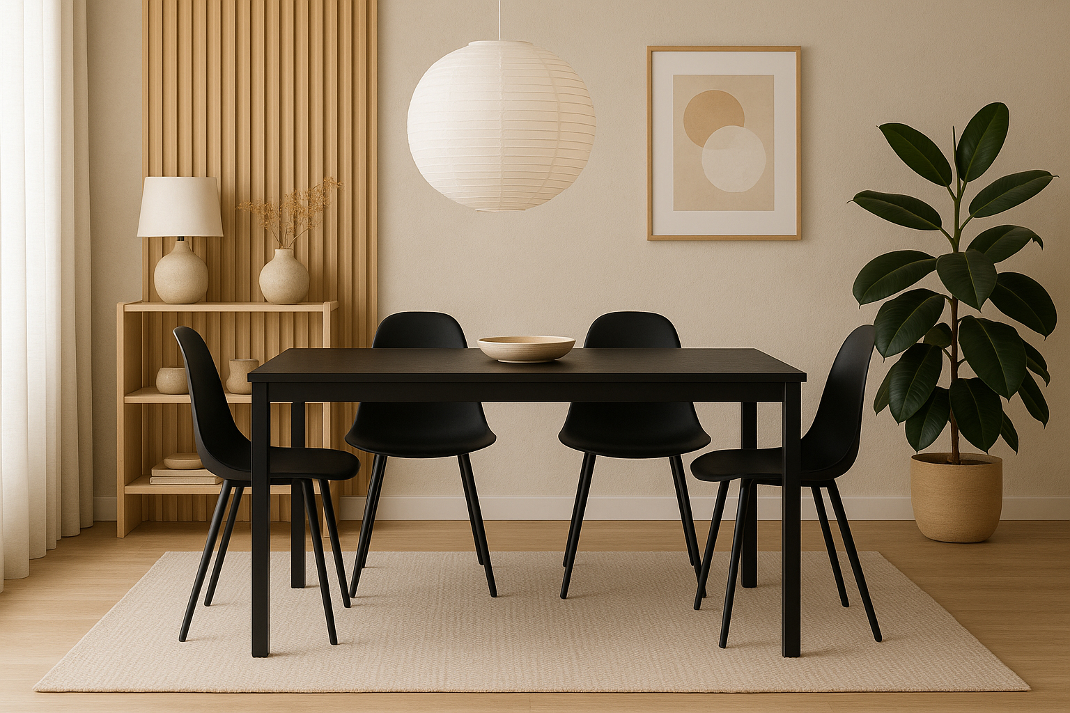 wizualizacja zestawu do jadalni