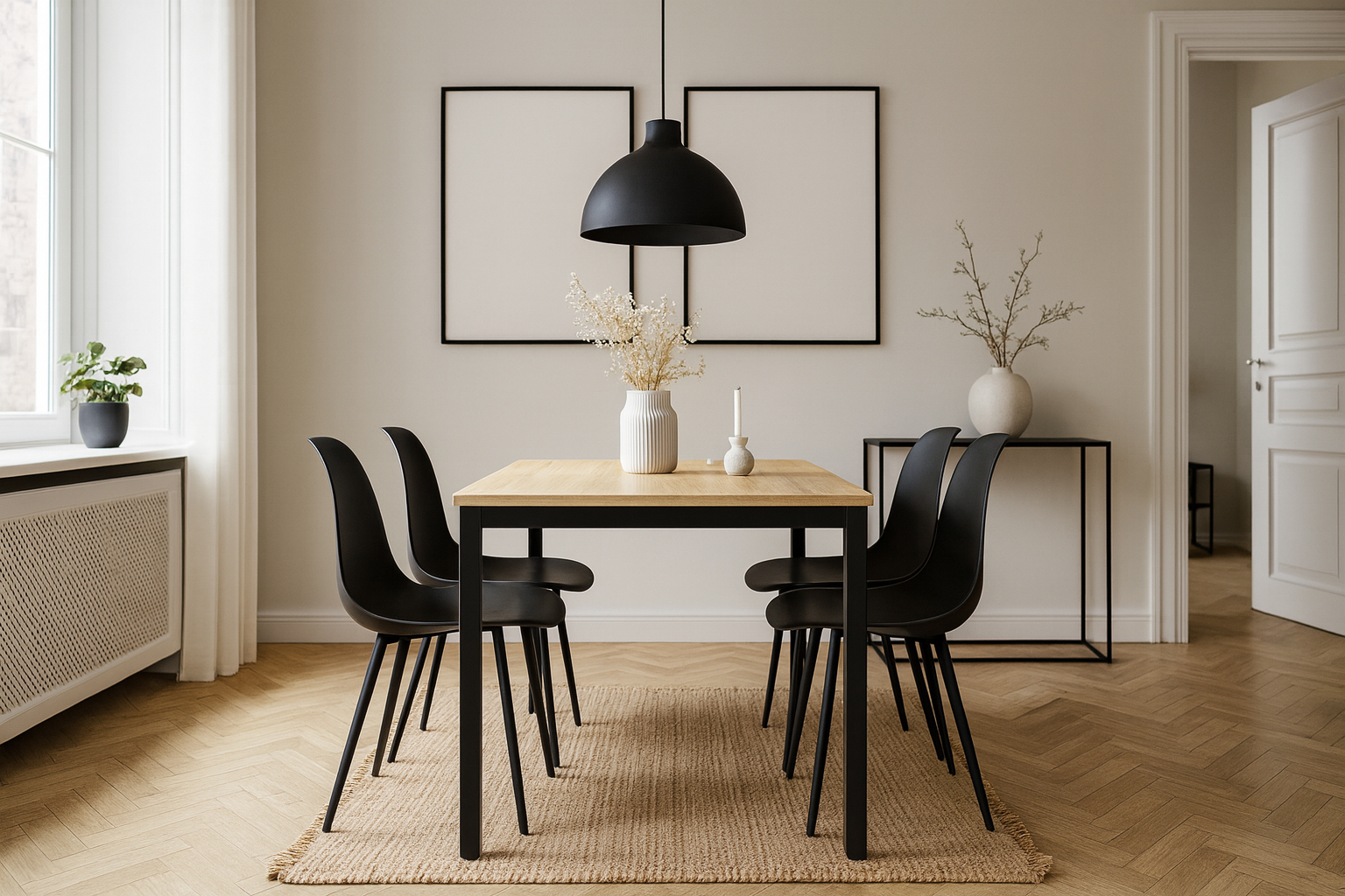 wizualizacja zestawu do jadalni