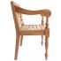 Szczegółowe zdjęcie nr 6 produktu Mahoniowe fotele na taras Amarillo 2 szt - jasnobrązowe