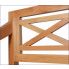 Szczegółowe zdjęcie nr 8 produktu Mahoniowe fotele na taras Amarillo 2 szt - jasnobrązowe