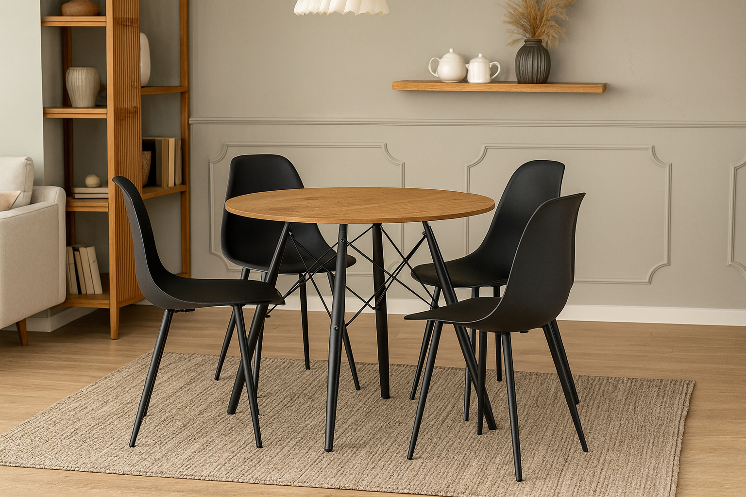 wizualizacja zestawu do jadalni