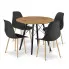 stylowy zestaw mebli do jadalni Duto 4X